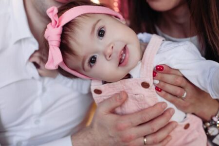 Radość i najlepsze życzenia z okazji powitania nowego członka rodziny